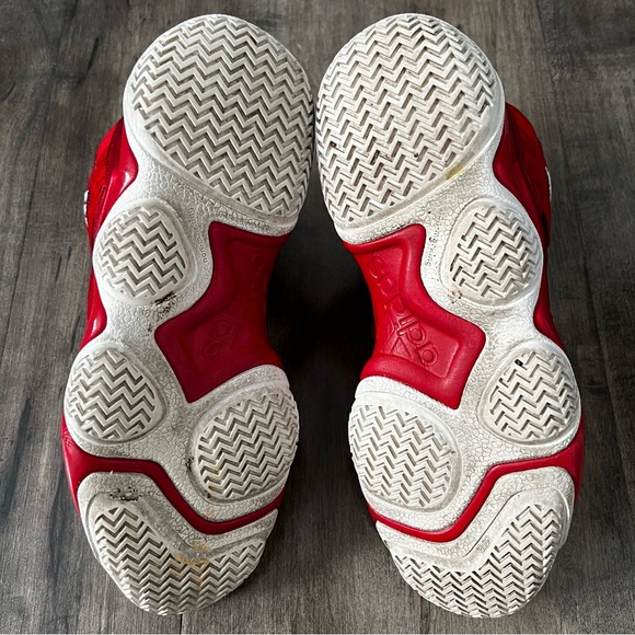 Adidas Mens Kobe Top Ten 2000 G59139 Red Basketball Shoes Sneakers Size 11 - Picture 7 of 8